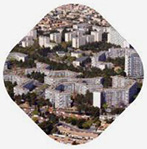 quartier de la Devèze à Béziers