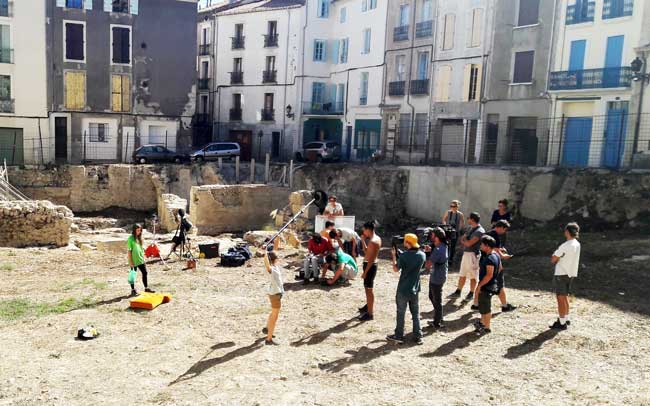 Ilot Chaudronniers Béziers tournage du film Les Reptiles