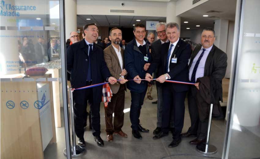 Inaguration nouveaux locaux CPAM ZAC de l'Hours