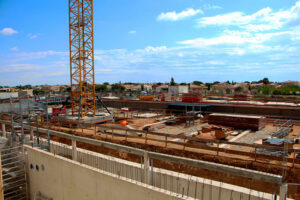 19.05.02 News visite chantier piscine du sud 3 Visite du chantier de la piscine du sud à Sauvian