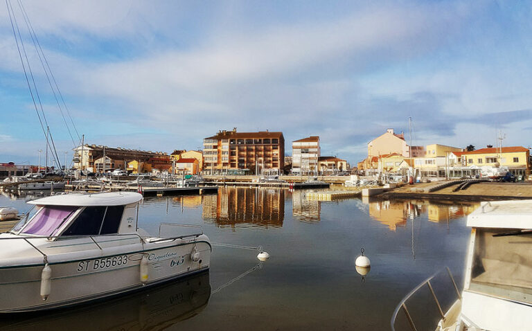 Les travaux du Port de Valras