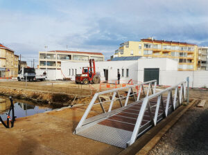 21 03 15 News Travaux port Valras 2 Requalification des Ports Béziers Méditerranée : à Valras, les travaux avancent !