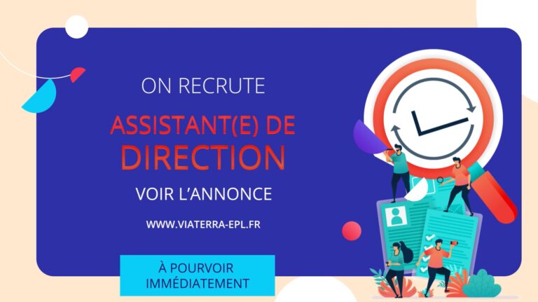 Annonce Assistant E Direction