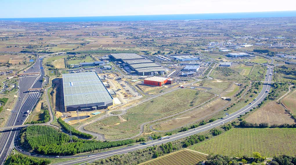 terrains meridienne une Parc d’activités économiques Les Portes de Sauvian