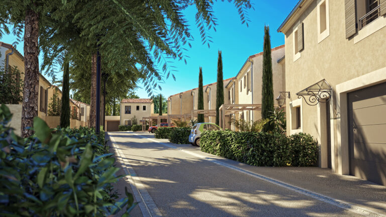 villas augustine vue rue principale HD