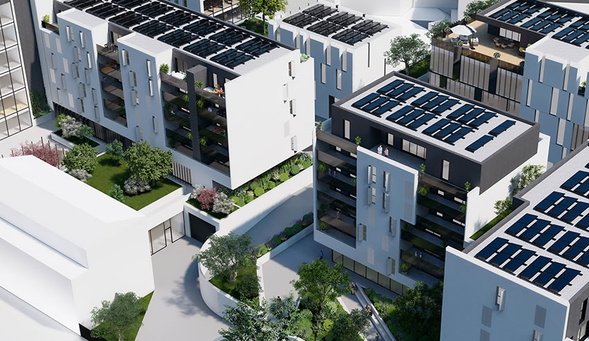 Co-promotion immobilière programme Le Diadème La pose symbolique de la première pierre s'est déroulée le 25 septembre 2023. Il a été rappelé à cette occasion que Le Diadème, plus qu'un simple programme de promotion immobilière, incarne une volonté plus large de revitalisation économique et résidentielle du centre-ville, conformément aux objectifs du dispositif national Action Cœur de Ville, qui soutient le développement et l'attractivité des centres anciens des villes moyennes. operation-construction--diademe_bas1